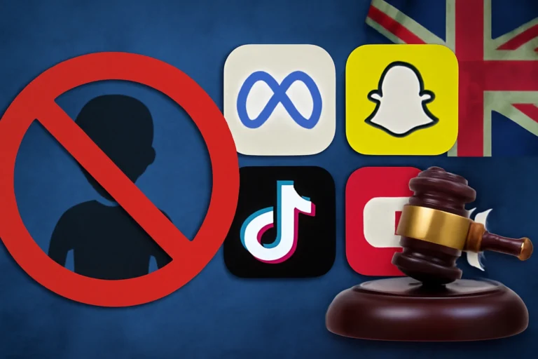 Proibição de contas para menores: Austrália investiga Meta, Snapchat, TikTok e YouTube por falhas na verificação e risco de multas milionárias