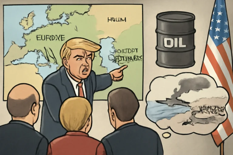 Trump manda europeus irem tomar o Estreito de Ormuz, ameaça abandonar aliados, sugere compra de petróleo dos EUA e avalia encerrar guerra com rota fechada