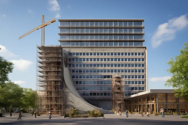 Reforma do Centro Administrativo Fernando Ferrari em Porto Alegre pode transformar prédio que virou megarrampa de skate, adicionando nove andares e áreas comerciais