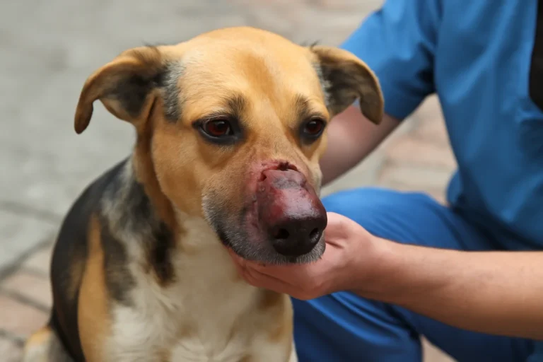 Cachorro agredido com pedrada no focinho em MG: animal foi atendido, passou por clínica veterinária, tutor não é investigado e polícia abriu inquérito com suspeito identificado