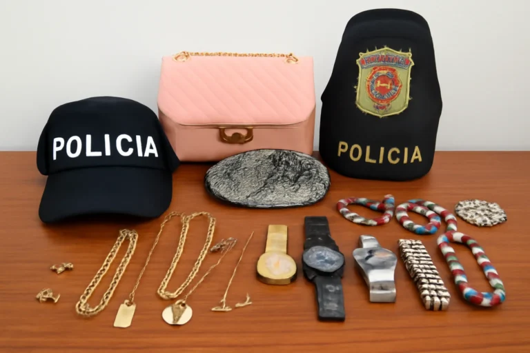 Apreensão de acessórios furtados em Laranjal Paulista recupera 11 semijoias, bijuterias e relógios e devolve peças reconhecidas às vítimas após mandado