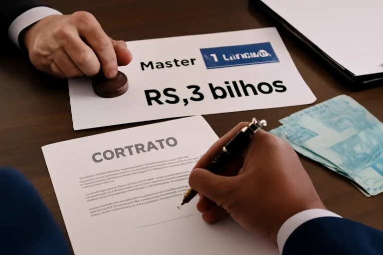 Contratos R$ 6,3 bilhões entre Master e Tirreno, reconhecimento de firma dois dias antes da apresentação ao BRB expõe possível venda de carteiras sem lastro