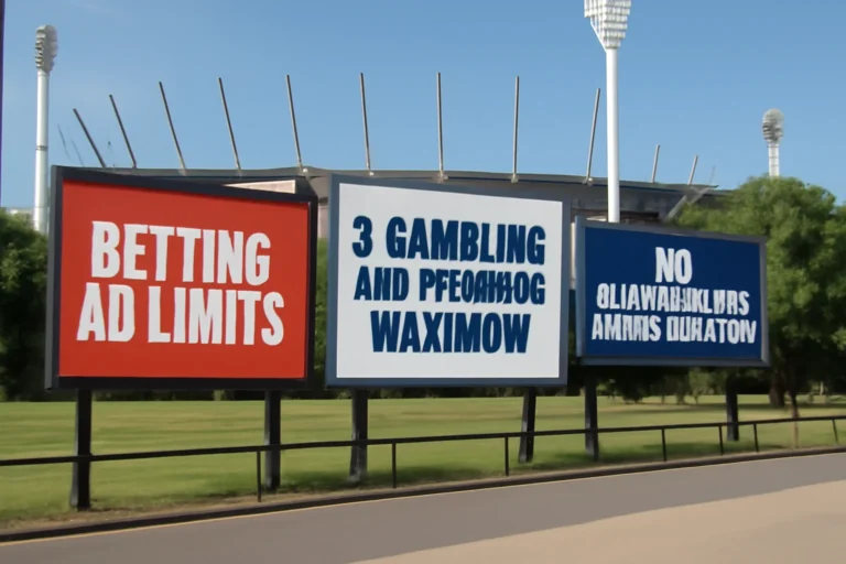 Austrália anuncia limites à publicidade de apostas, restrições aos anúncios de apostas esportivas com três anúncios por hora e proibição em transmissões ao vivo