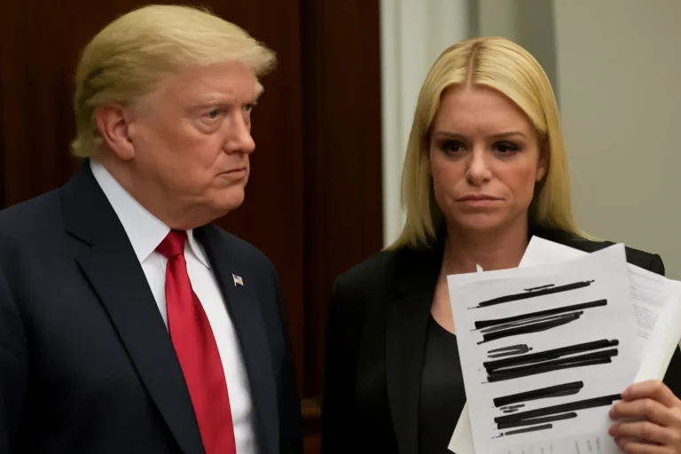 Pam Bondi demitida por Trump após pressão sobre divulgação dos arquivos de Jeffrey Epstein, documentos entregues com rasuras e atrasos que geraram suspeitas