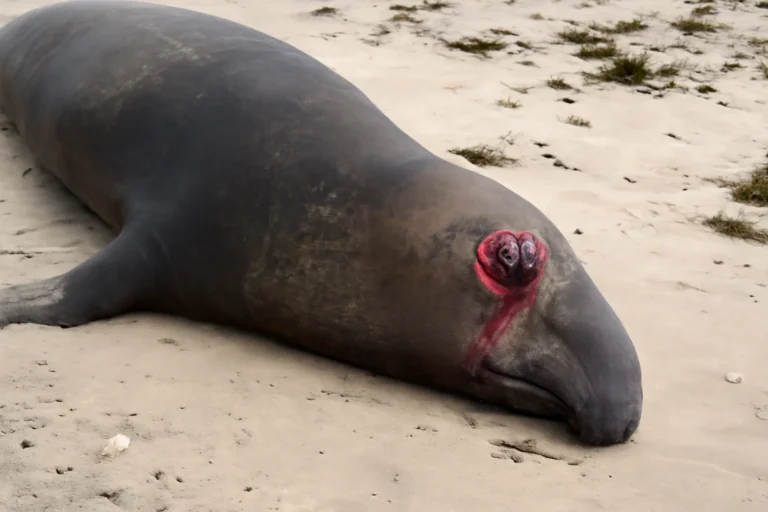 Elefante-marinho Leôncio morreu após golpe no crânio e olho arrancado em praia de Alagoas, laudo do Instituto Biota aponta agressão e MPF será acionado