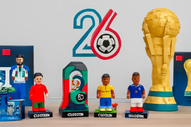 Lego Copa do Mundo 2026, coleção oficial com Messi, CR7, Vini Jr e Mbappé, kits rápidos e sets para colecionador, preços internacionais passam de R$ 1 mil