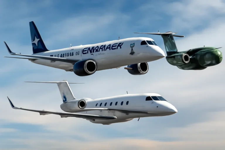 Entregas Embraer no 1º trimestre de 2026, 44 aviões entregues e alta de 47%: impacto em jatos executivos, comercial e aeronaves militares