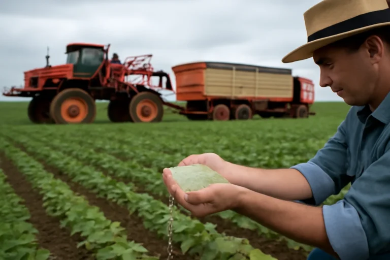 Alta dos fertilizantes no Brasil em 2024 não deve elevar preços dos alimentos agora, entenda por que safras e diesel seguram o impacto