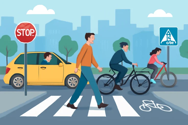 Quem tem prioridade no trânsito, entenda as regras para pedestres, ciclistas e motoristas, e como bicicletas elétricas alteram a convivência nas ruas