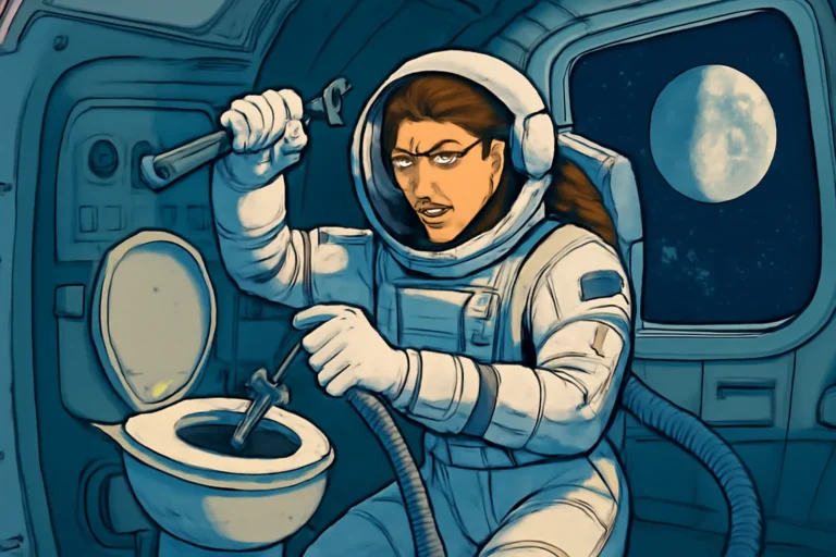 Encanadora espacial, Christina Koch relata falha no banheiro da Artemis II, recupera sistema UWMS e garante continuidade da missão rumo à Lua