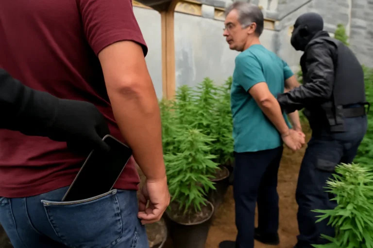 Furto de celular em Uberlândia leva polícia a estufa improvisada com 20 pés de maconha, mãe de 66 anos e filho de 38 são presos após rastreamento do aparelho