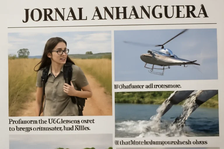 Jornal Anhanguera 1ª Edição 3 de abril de 2026, professora da UEG desaparece no Parque Nacional das Emas, helicóptero agiliza resgates e Trindade solta duas toneladas de peixe