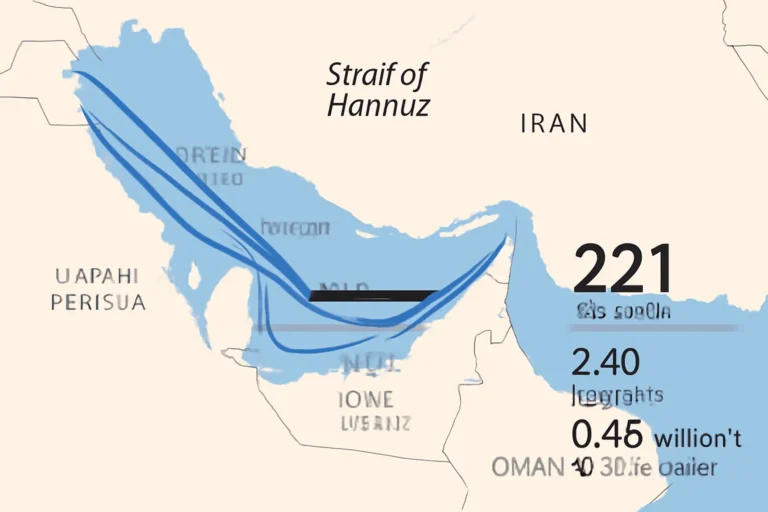 Estreito de Ormuz: 221 travessias registradas entre 1º de março e 3 de abril, maioria ligada ao Irã, 240 passagens contabilizadas e 8,45 milhões t de petróleo em cargas