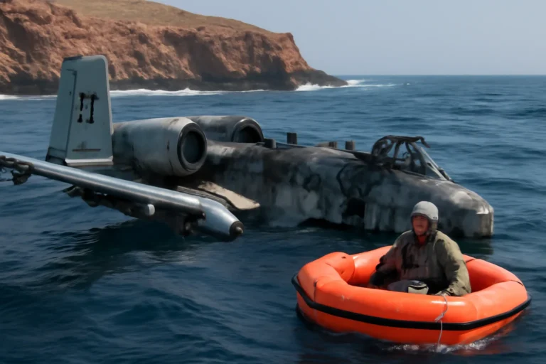 A-10 abatido perto do Estreito de Ormuz, Irã afirma ter derrubado segunda aeronave dos EUA e piloto único foi resgatado em operação de busca