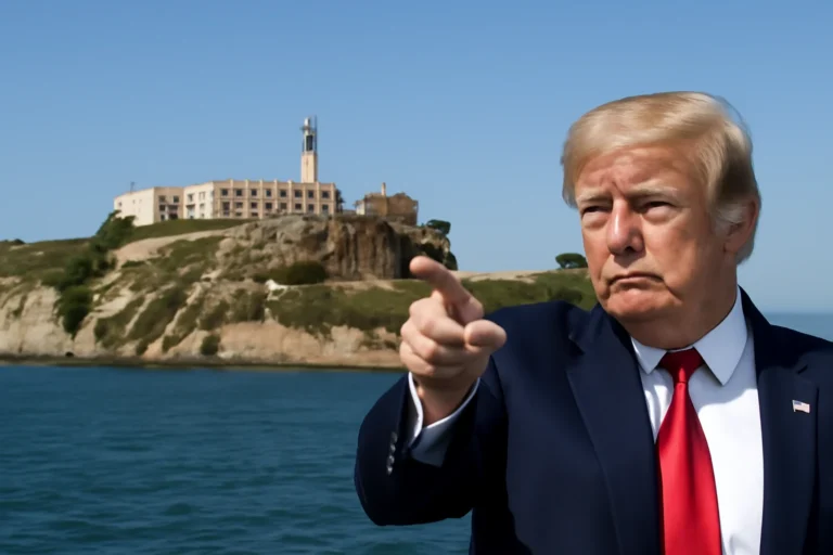 Trump pede US$ 152 milhões para reabertura de Alcatraz, quer transformar ilha em prisão de segurança máxima e sinalizar linha dura contra o crime
