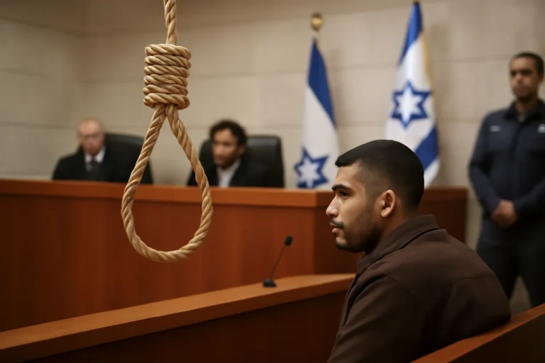 Pena de morte em Israel: nova lei que prevê enforcamento para palestinos gera críticas, alertas internacionais e debate sobre discriminação