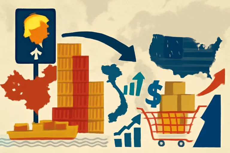 Tarifaço de Trump remodelou o comércio global em 2025, impactos nas importações da China, ganhos de Taiwan e Vietnã, e por que americanos pagam a conta