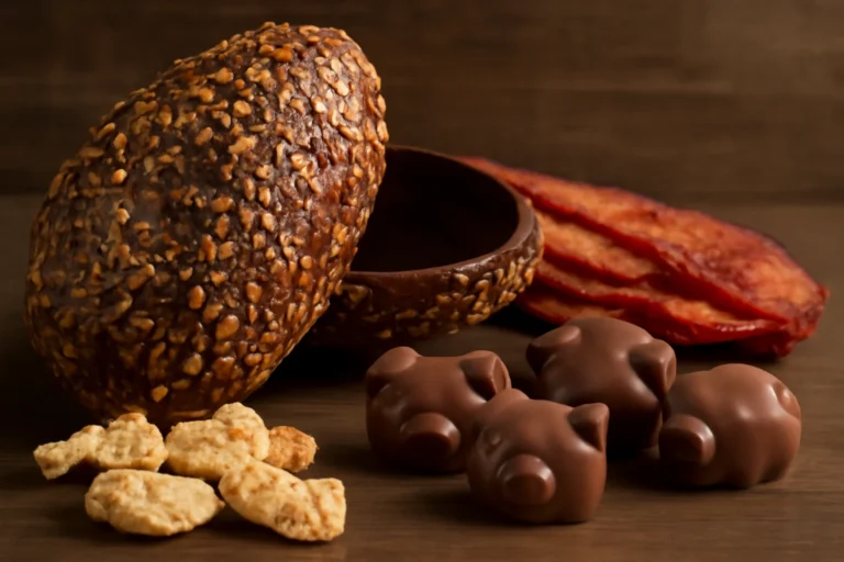 Ovo de Páscoa com torresmo: fábrica de SC lança casca de chocolate crocante e levemente salgada, PIG Box reúne porquinhos ao leite, bacon e torresmo