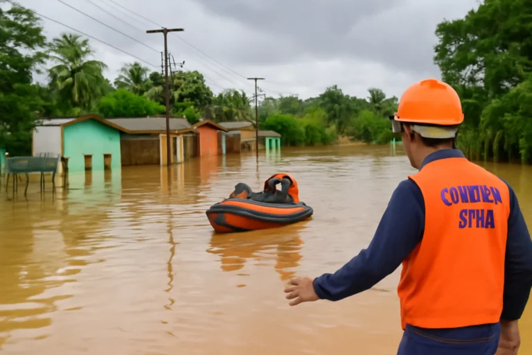 Cheias no Acre, seis municípios em emergência após transbordamentos e chuvas intensas, mobilização da Defesa Civil e pedidos de recursos federais