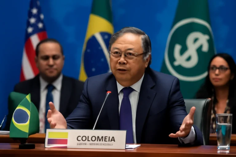 Gustavo Petro pede que Brasil estenda o PIX à Colômbia, critica sanções dos EUA e reforça debate sobre impacto do sistema financeiro global