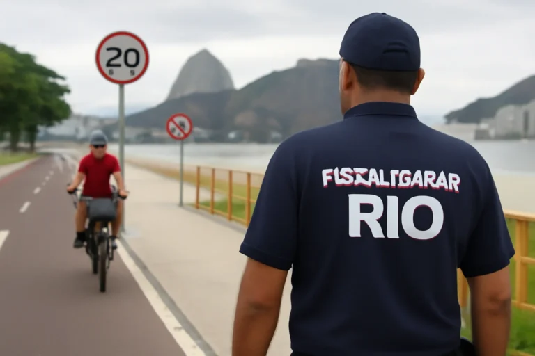 Rio anuncia regras rígidas para bicicletas elétricas após morte de mãe e filho, prefeito detalha fiscalização, limites de velocidade e áreas proibidas