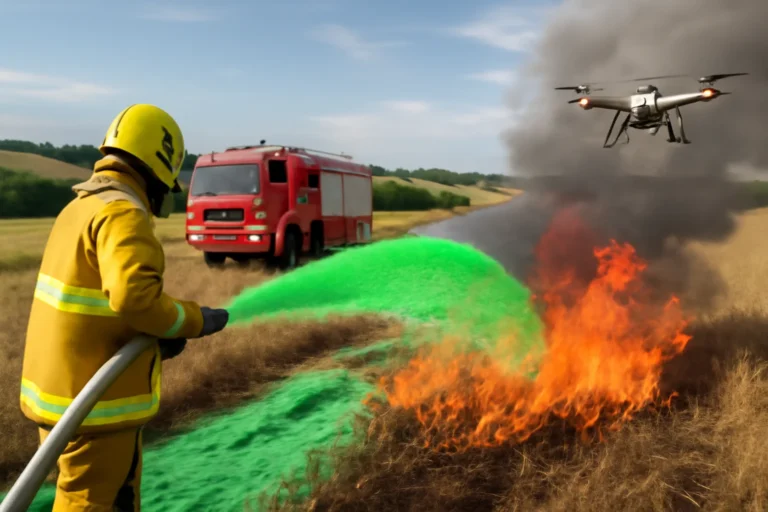 Biogel combate incêndios e economiza água no campo, tecnologia à base de algas reduz uso em até 85% e amplia uso por bombeiros, caminhões e drones