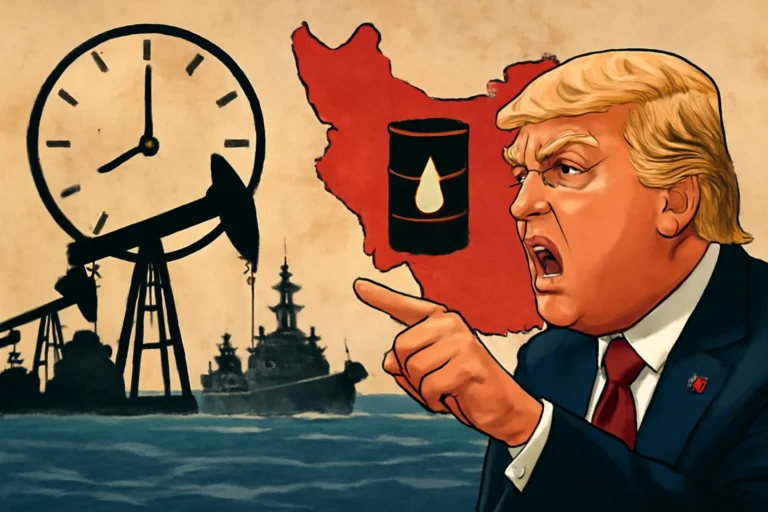 Trump ameaça tomar petróleo do Irã, rejeita cessar-fogo mediado pelo Paquistão e fixa prazo final para reabertura do Estreito de Ormuz