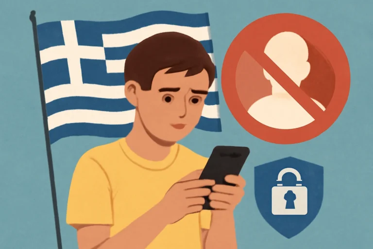 Grécia anuncia proibição de redes sociais para menores de 15 anos a partir de 2027, com foco em proteção digital dos jovens