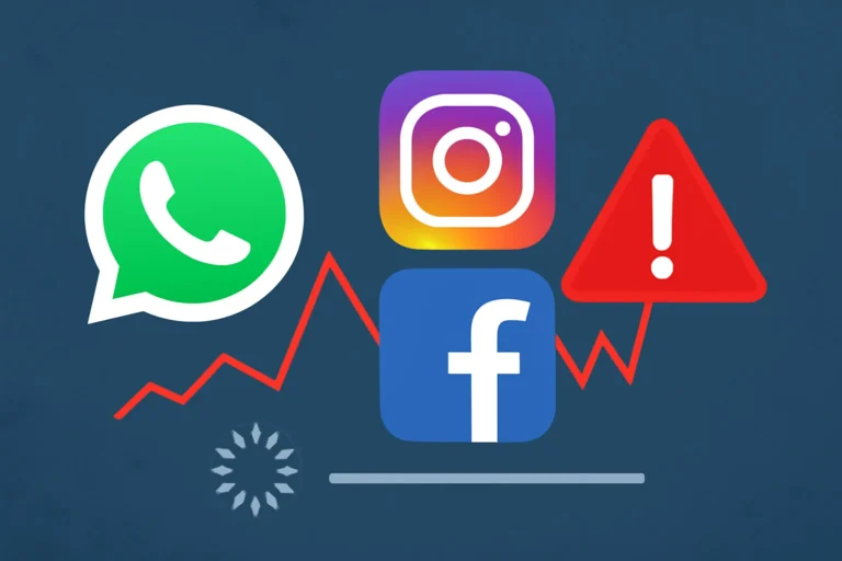 WhatsApp, Instagram e Facebook enfrentam instabilidade nesta quarta com milhares de relatos de lentidão