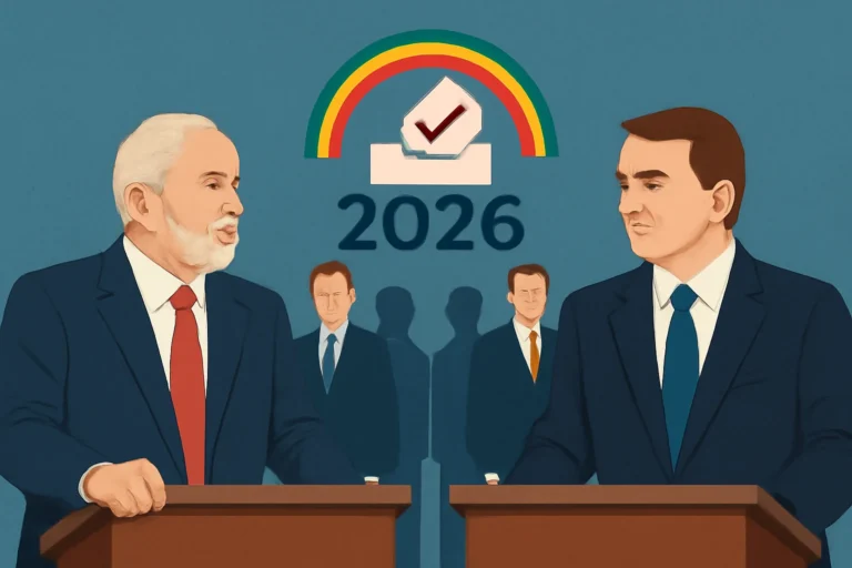 Eleições 2026: como as renúncias e trocas nos governos estaduais formam novos palanques para Lula e Flávio Bolsonaro