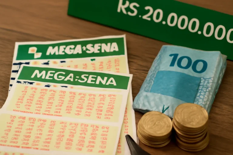 Mega-Sena pode pagar R$ 20 milhões nesta quinta-feira com apostas até 20h e probabilidades detalhadas