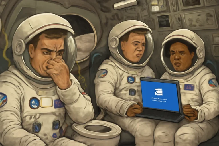 Artemis II enfrenta falhas no vaso sanitário, odor estranho e pane no Outlook durante histórica missão lunar