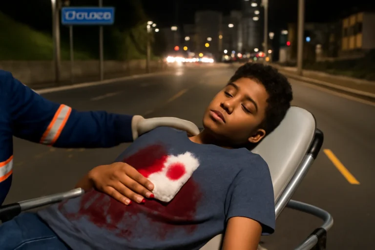 Adolescente de 12 anos é baleado na Avenida Vasco da Gama em Salvador e segue internado no HGE