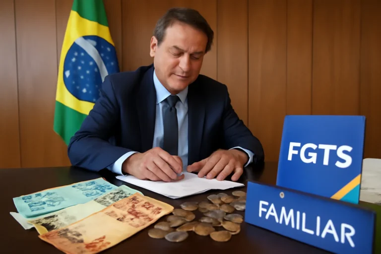 Governo avalia liberar R$ 7 bilhões do FGTS para 10 milhões de brasileiros quitarem dívidas e reduzir endividamento familiar