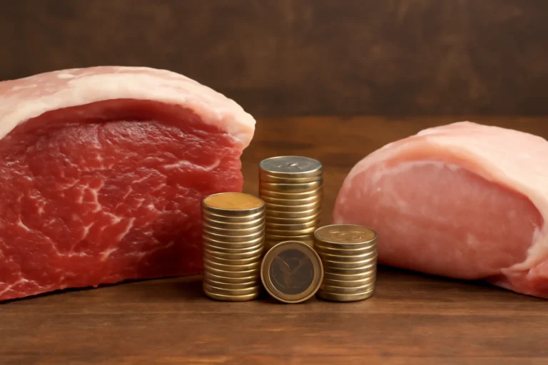 Carne bovina dispara, carne suína recua e diferença de preço atinge maior patamar em 4 anos no Brasil