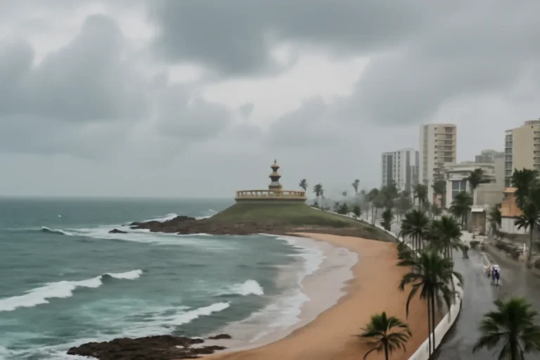 Fim de semana em Salvador terá muitas nuvens e chuvas isoladas com temperaturas amenas entre 24°C e 29°C