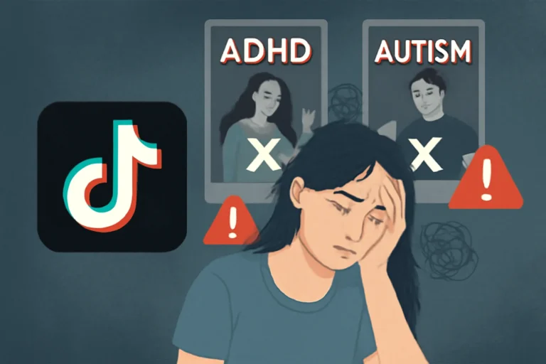 TikTok e saúde mental: como a desinformação em vídeos sobre TDAH e autismo prejudica jovens e dificulta tratamentos