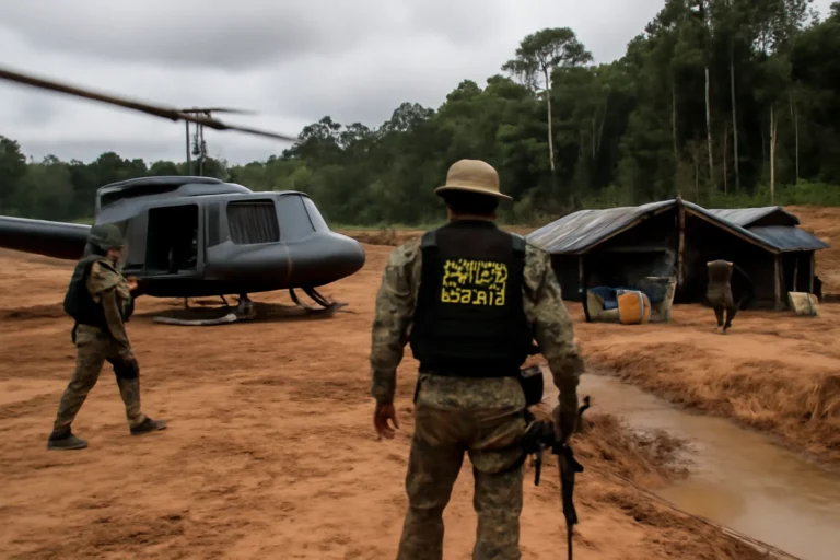 Operação Rio Fresco: PF prende foragido por homicídio e combate garimpo ilegal na Terra Indígena Kayapó no Pará