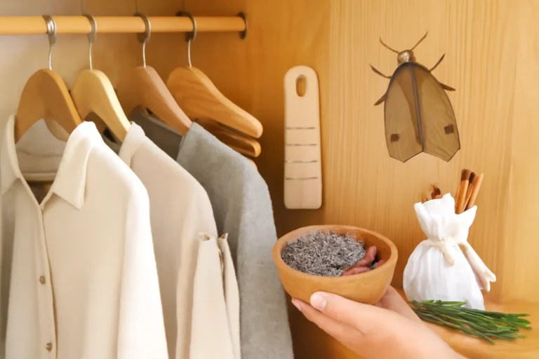 Como tirar traças do guarda-roupa e proteger suas roupas com métodos naturais e econômicos