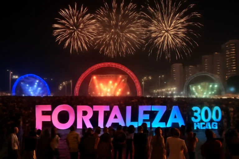Fortaleza celebra 300 anos com shows simultâneos em três polos e atrações nacionais de peso