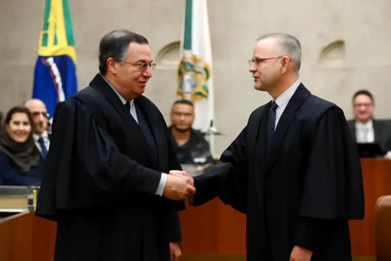Nunes Marques e André Mendonça assumem comando do TSE para as Eleições 2026 em transição antecipada da gestão