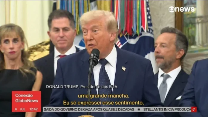“Cartão Trump”: Pedido presidencial para reverter suspensão de Balogun vira meme