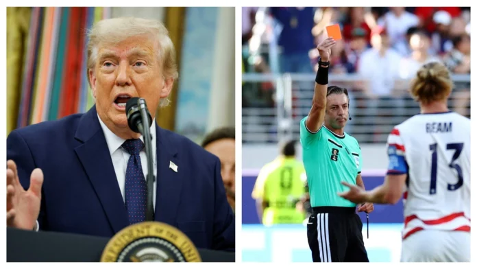 Trump levou à FIFA acusações sem provas contra árbitro brasileiro, diz NYT