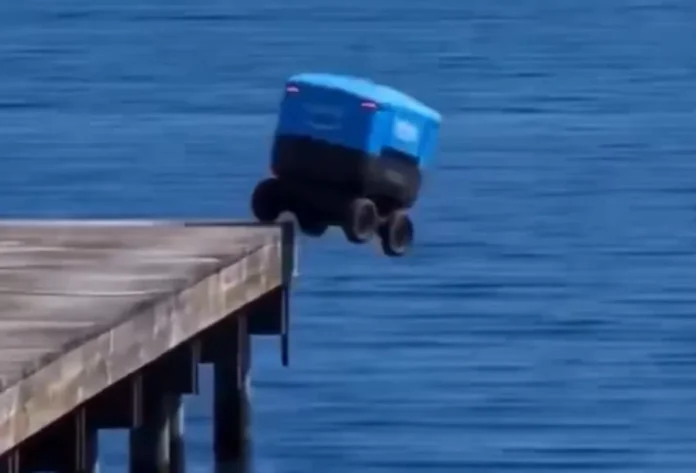 Video de robô da Amazon se jogando no mar é falso, confirma empresa