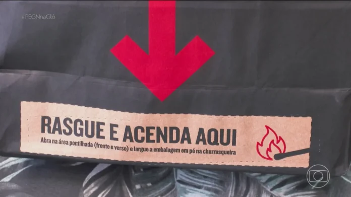 Carvão que acende 'sozinho' transforma churrasco e fatura R$ 1 milhão