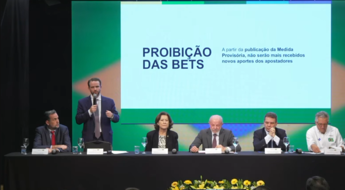 Governo edita MP que proíbe apostas online no Brasil
