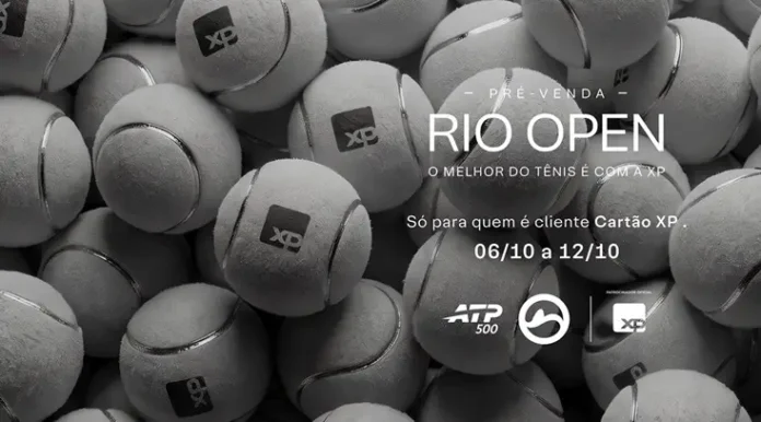 Pré-venda do Rio Open 2027 é liberada para todos os clientes Cartão XP