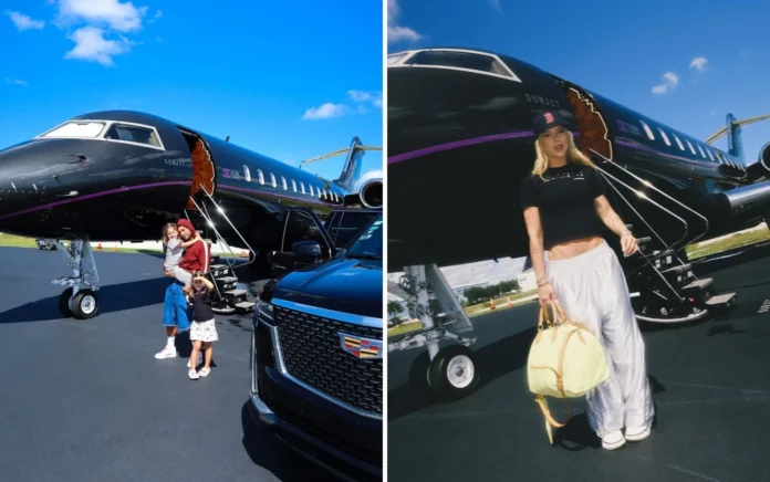 Virginia Fonseca e Zé Felipe viajam juntos com filhos após fim de namoro com Vini Jr.